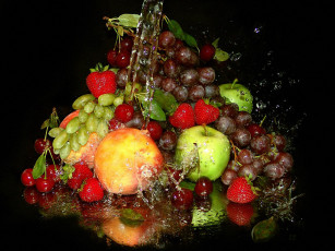 обоя eleodim, fruit, season, еда, фрукты, ягоды