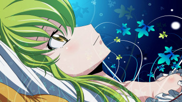 Картинка аниме code geass сиси девушка зелёные волосы