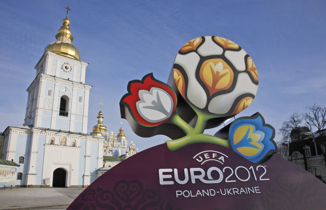 Обои картинки фото спорт, логотипы, турниров, euro, 2012