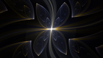 Картинка 3д графика fractal фракталы узор фон цвета линии изгибы