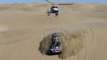 Картинка спорт авторалли гонки песок