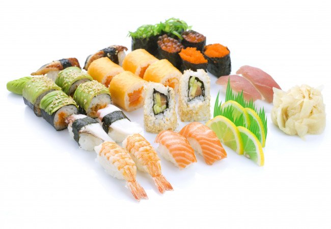 Обои картинки фото еда, рыбные, блюда, морепродуктами, японская, кухня