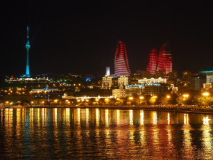 Картинка города баку+ азербайджан baku azerbaijan