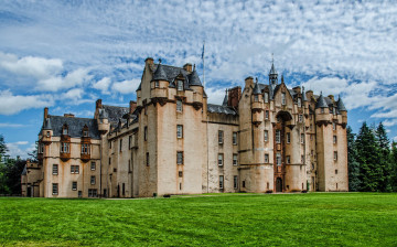 Картинка fyvie+castle aberdeenshire scotland города -+дворцы +замки +крепости стены замок башни
