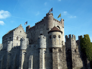 обоя gravensteen castle, города, замки бельгии, gravensteen, castle
