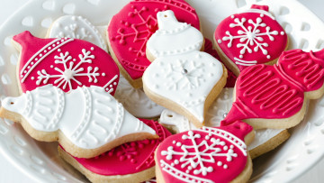 Картинка праздничные угощения печенье