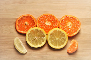 Картинка еда цитрусы мандарин лимон апельсин