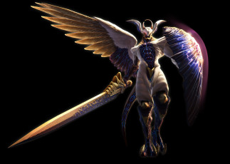 Картинка видео игры devil may cry ангел меч credo
