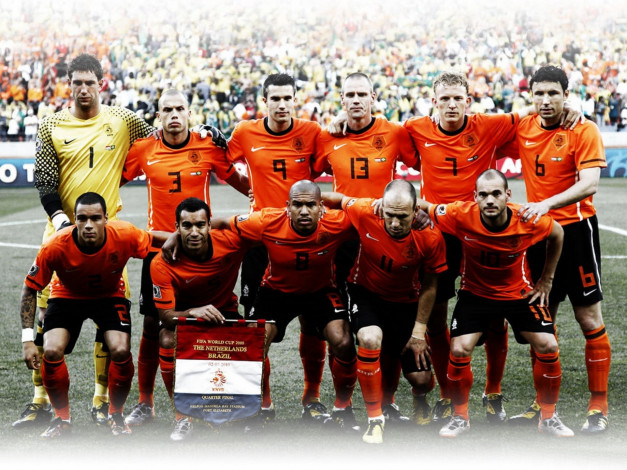 Обои картинки фото спорт, футбол, сборная, голландии