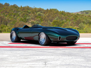 Картинка автомобили 3д jaguar e-type concept speedster roadster cabriolet