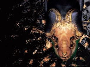 Картинка capricorn разное знаки зодиака рисунок рога боди-арт уши тело морда козел
