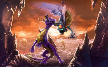 Картинка видео игры the legend of spyro dawn dragon