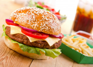 Картинка еда бутерброды +гамбургеры +канапе гамбургер начинка зелень