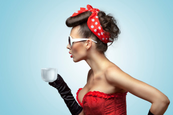 Картинка девушки -unsort+ брюнетки +шатенки кофе очки шатенка девушка