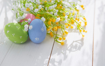 Картинка праздничные пасха easter decoration spring pastel delicate blessed holiday eggs flowers цветы весна яйца