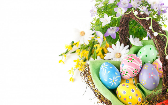 Обои картинки фото праздничные, пасха, easter, spring, крашеные, яйца