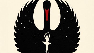 Картинка black+swan рисованное кино Черный лебедь
