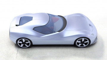 Картинка toyota+concept автомобили 3д toyota concept белый фон car 3d