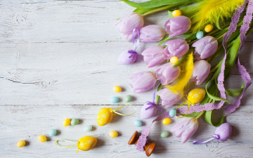 Картинка праздничные пасха цветы праздник яйца