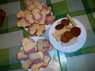Картинка еда бутерброды +гамбургеры +канапе хлеб сыр колбаса печенье вафли