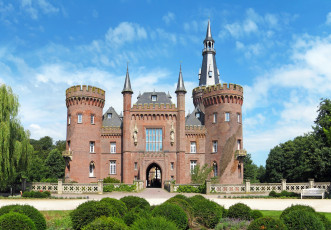Картинка moyland+castle города замки+германии moyland castle
