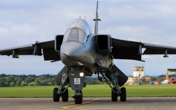Картинка sepecat+jaguar авиация боевые+самолёты британский истребитель бомбардировщик royal air force военный самолет