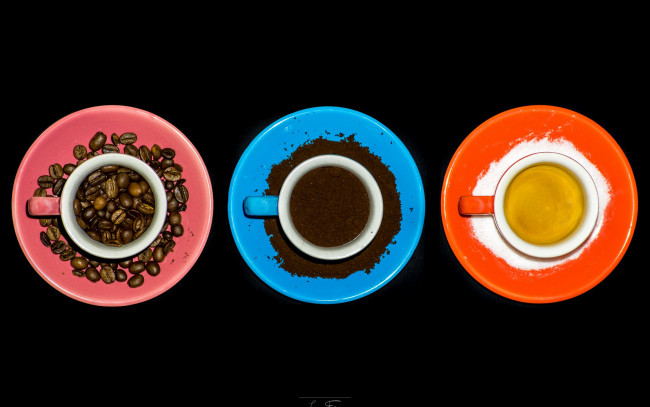 Обои картинки фото еда, кофе,  кофейные зёрна, зерна, кофейные, молотый