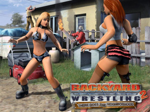 Картинка видео игры backyard wrestling there goes the neighborhood