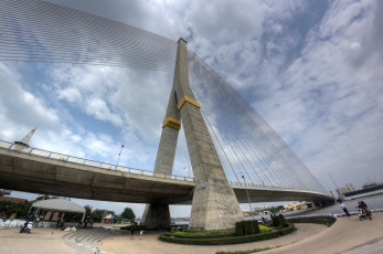 Картинка бангкок города таиланд мост