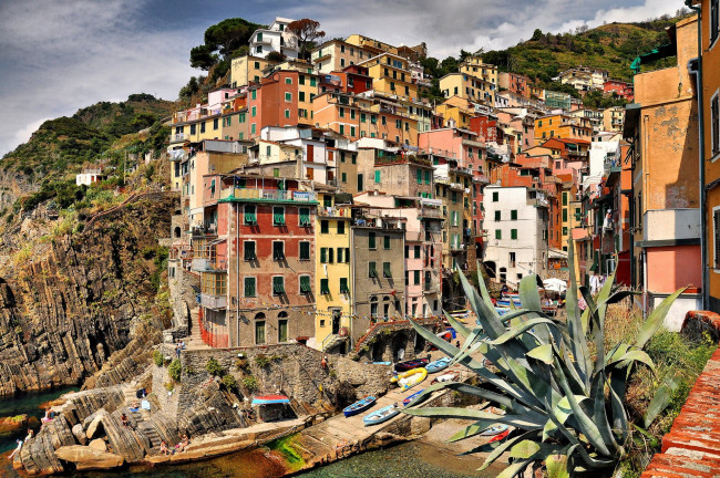 Обои картинки фото города, амальфийское, лигурийское, побережье, италия, liguria, riomaggiore