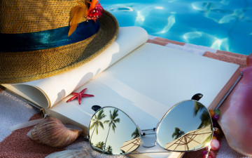 Картинка разное одежда +обувь +текстиль +экипировка лето summer отпуск отдых море пляж glasses sun vacation accessories beach