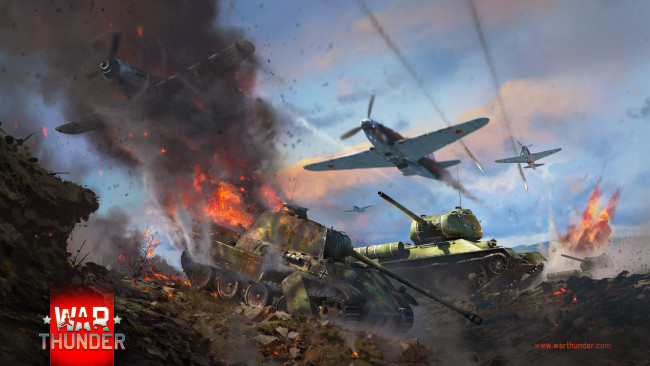Обои картинки фото видео игры, war thunder,  world of planes, онлайн, action, симулятор, war, thunder, world, of, planes