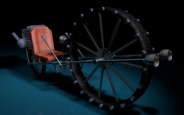 Картинка 3д+графика моделирование+ modeling транспорт колесо фон