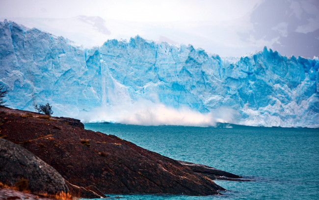Обои картинки фото природа, айсберги и ледники, айсберг, вода