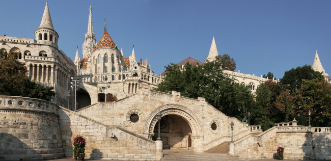 Обои картинки фото города, будапешт , венгрия, замок