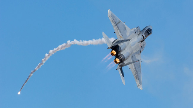 Обои картинки фото авиация, боевые самолёты, f-15c
