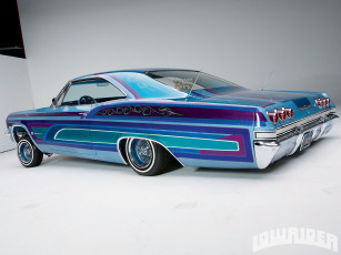 обоя 1965, chevrolet, impala, автомобили
