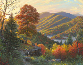 Картинка mark keathley рисованные осень