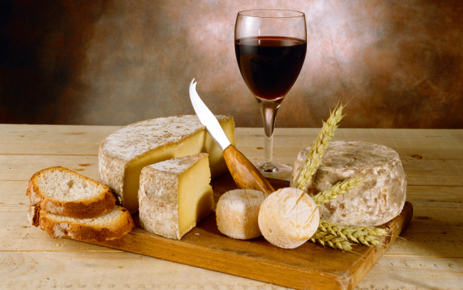 Обои картинки фото еда, натюрморт, вино, нож, хлеб