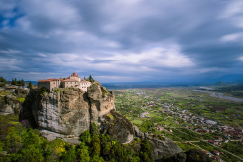 Картинка st +stephen+monastery+-+meteora+-+greece города -+православные+церкви +монастыри монастырь