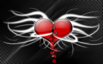 обоя векторная графика, сердечки , hearts, сердечко, фон