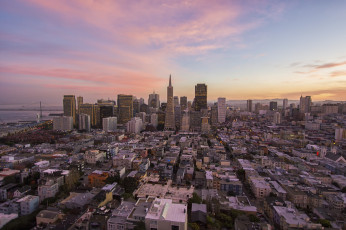 обоя san francisco, города, сан-франциско , сша, панорама