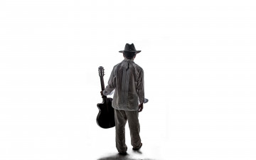 Картинка музыка -другое гитара шляпа человек