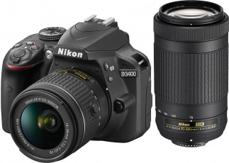 Картинка nikon+d3400 бренды nikon d3400 фотоаппарат камера объектив