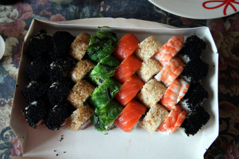 Картинка еда рыба +морепродукты +суши +роллы роллы