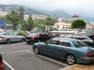 Картинка монако города монте карло дома люди машины