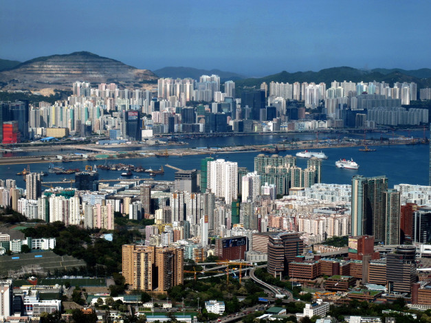Обои картинки фото города, гонконг, китай, hong, kong