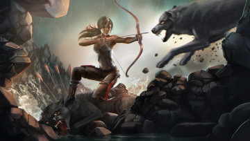 Картинка tomb raider 2013 видео игры лара крофт