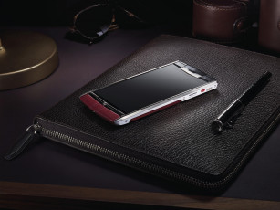 Картинка vertu+signature бренды -+vertu+signature смартфон телефон верту очки стол папка ручка