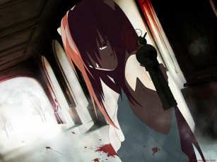 Картинка аниме elfen lied